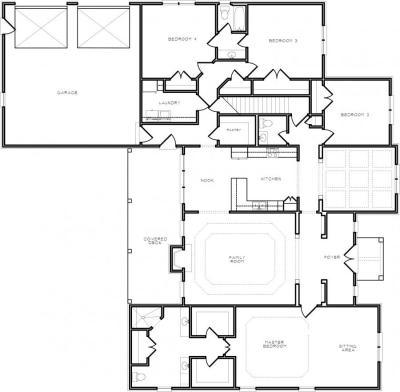 Home Plan - Main Level