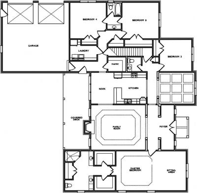 Home Plan - Main Level