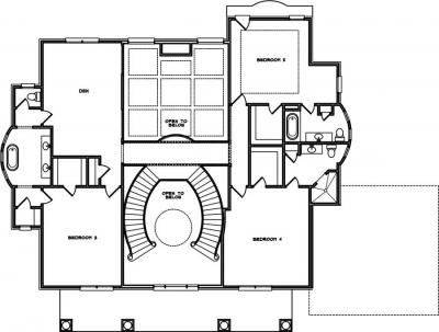 Home Plan - Second Level