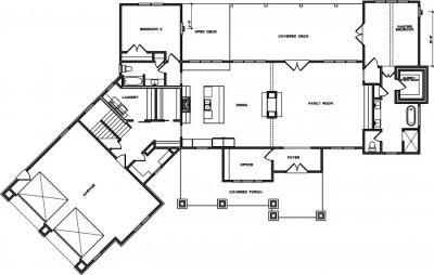 Home Plan - Main Level