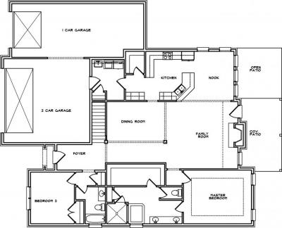 Home Plan - Main Level