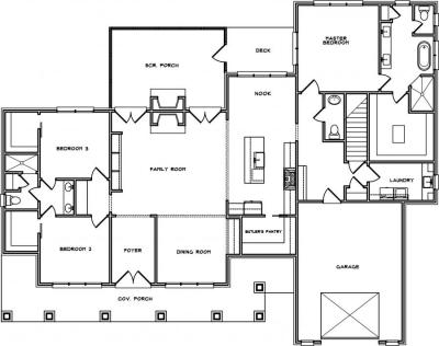 Home Plan - Main Level