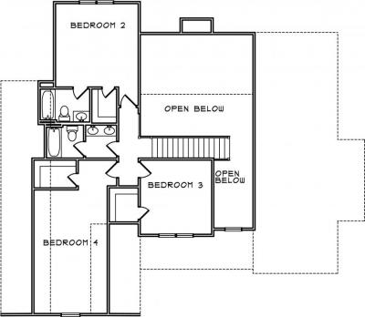 Home Plan - Second Level