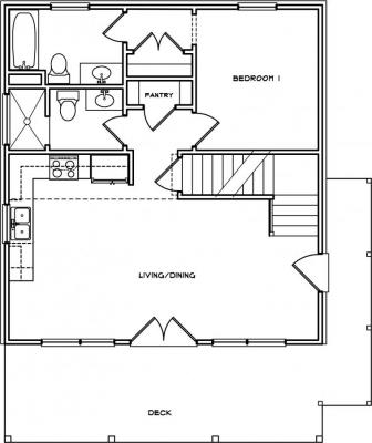 Home Plan - Main Level