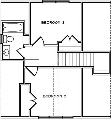 Home Plan - Second Level