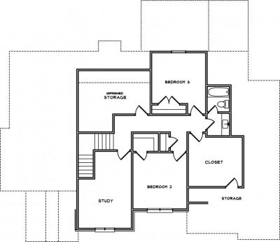 Home Plan - Second Level