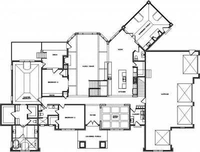 Home Plan - Main Level