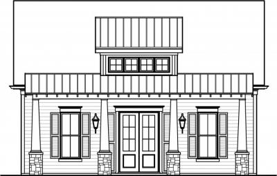 Home Plan - Front View