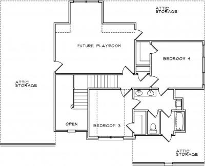 Home Plan - Second Level