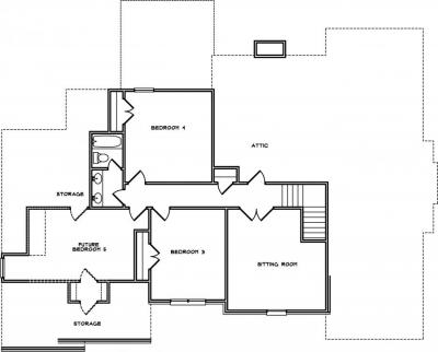 Home Plan - Second Level