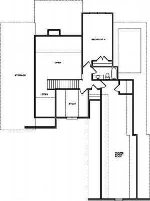 Home Plan - Second Level