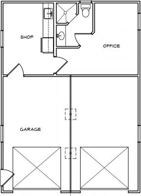 Home Plan - Main Level