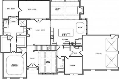 Home Plan - Main Level