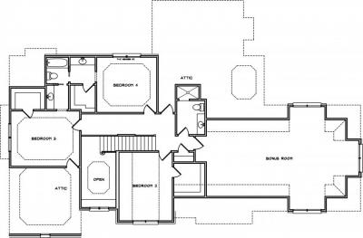 Home Plan - Second Level