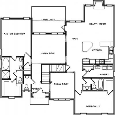 Home Plan - Main Level