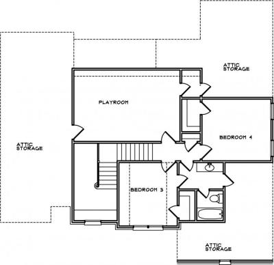 Home Plan - Second Level