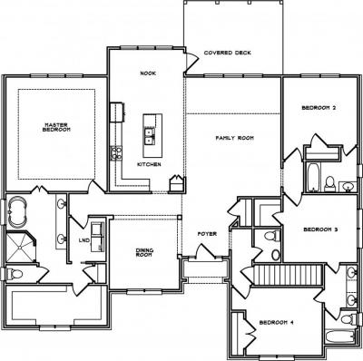 Home Plan - Main Level