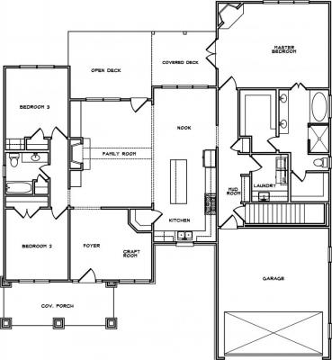 Home Plan - Main Level