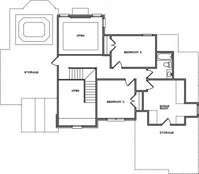 Home Plan - Second Level