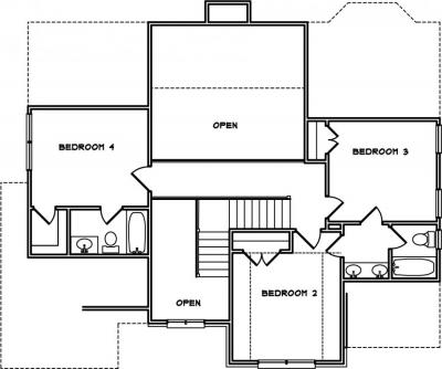 Home Plan - Second Level