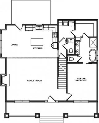 Home Plan - Main Level