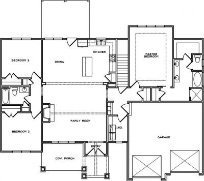 Home Plan - Main Level