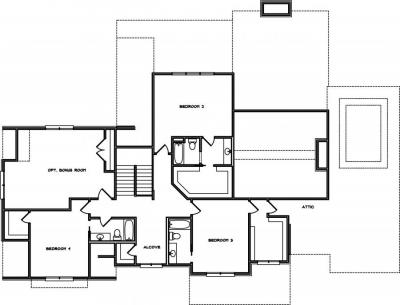 Home Plan - Second Level