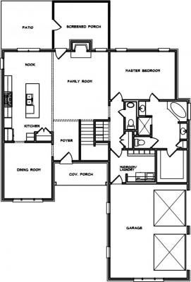 Home Plan - Main Level