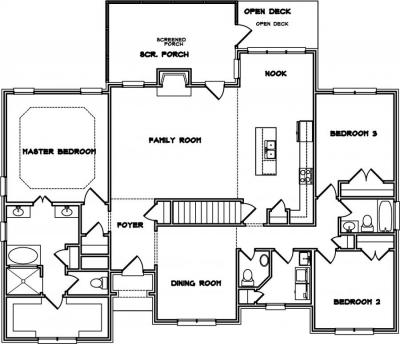 Home Plan - Main Level