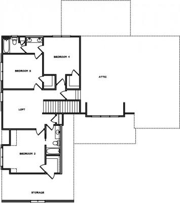 Home Plan - Second Level