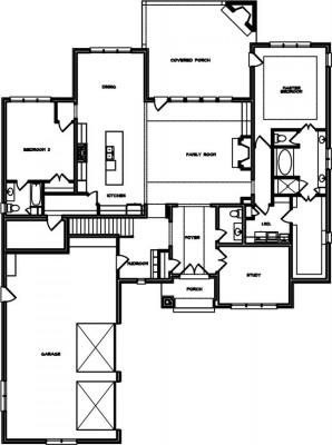 Home Plan - Main Level