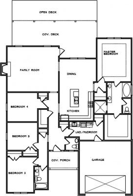 Home Plan - Main Level