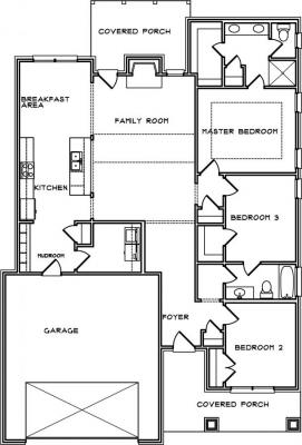 Home Plan - Main Level