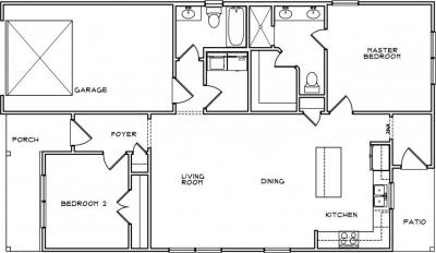 Home Plan - Main Level