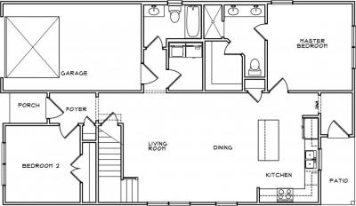 Home Plan - Main Level