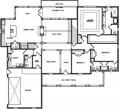 Home Plan - Main Level