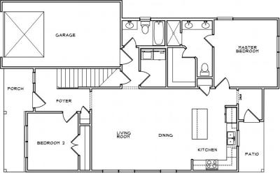 Home Plan - Main Level