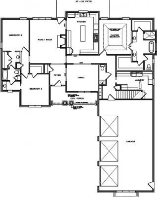 Home Plan - Main Level