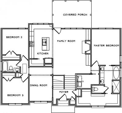 Home Plan - Main Level