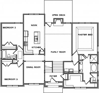 Home Plan - Main Level