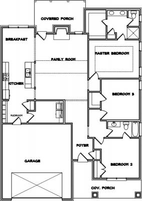 Home Plan - Main Level