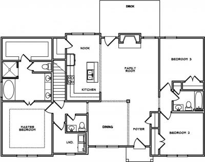 Home Plan - Main Level