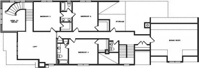 Home Plan - Second Level