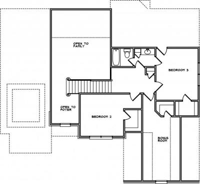 Home Plan - Second Level