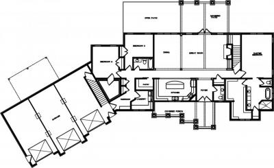 Home Plan - Main Level