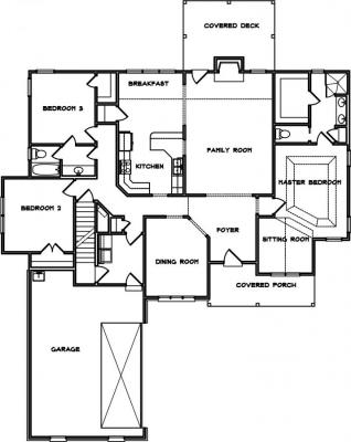 Home Plan - Main Level