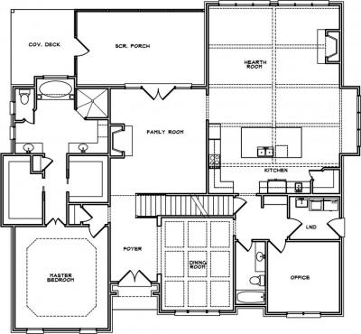 Home Plan - Main Level