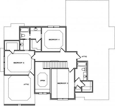 Home Plan - Second Level