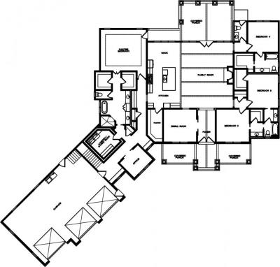 Home Plan - Main Level