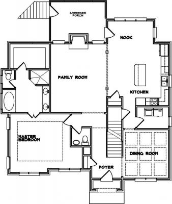 Home Plan - Main Level